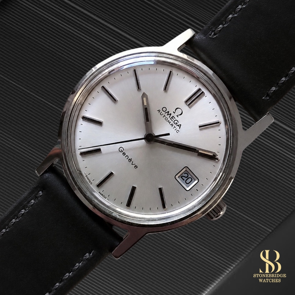1973 Omega Geneve Automatic Date Ref. 166.0163 (Serviced)