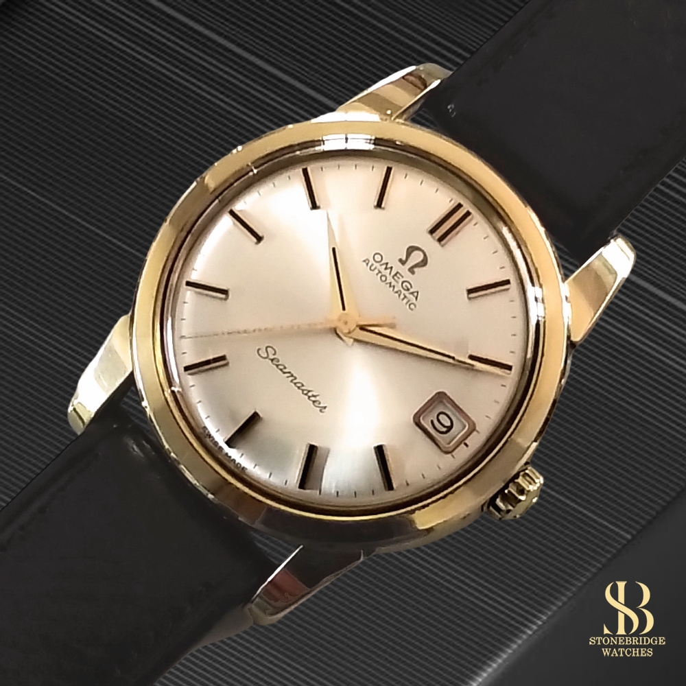 Vintage Gold Plated Omega Seamaster 166.009