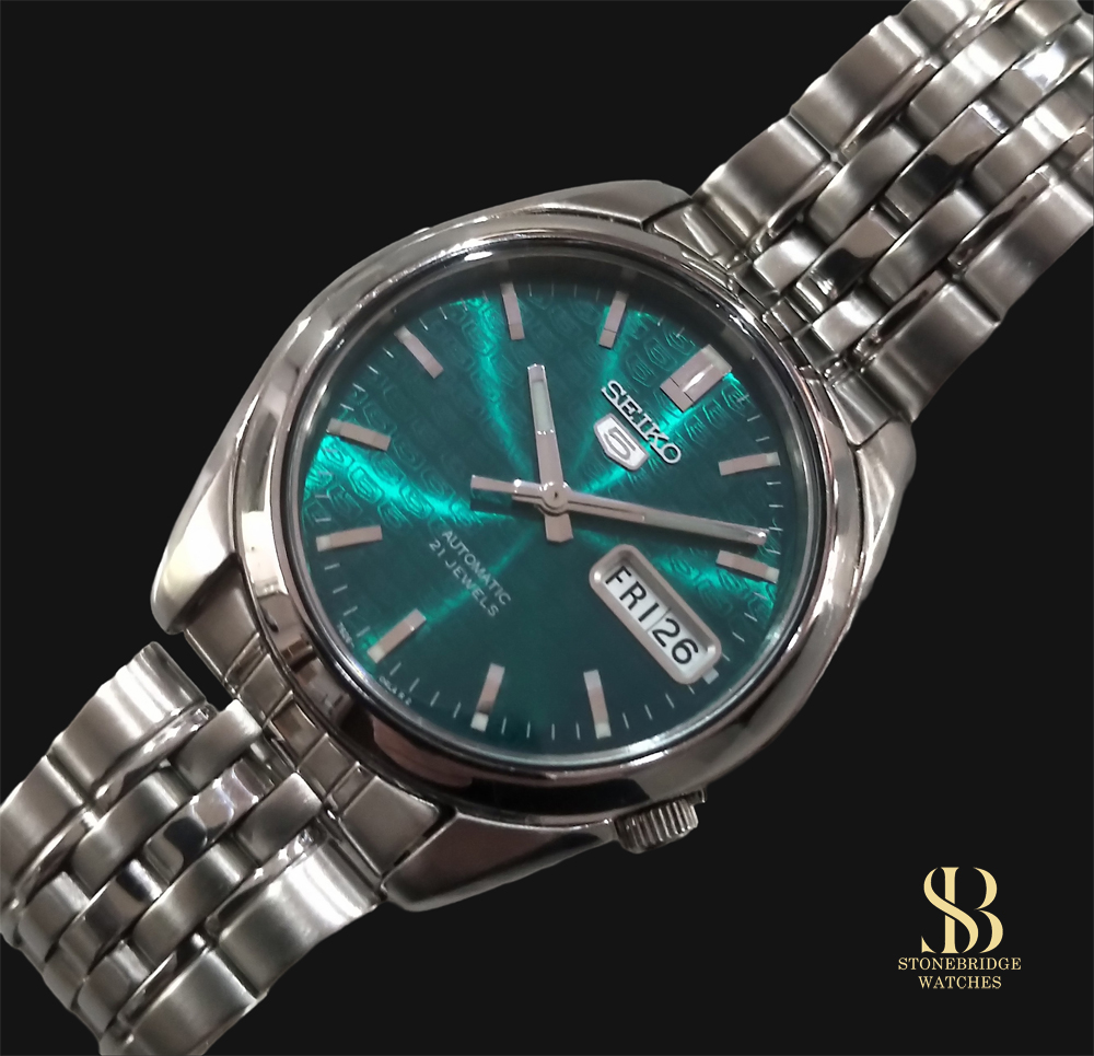 Seiko SNK543 Emerald Green